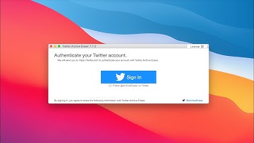 Twitter Archive Eraser - Guide: Download & Start the App [2020]