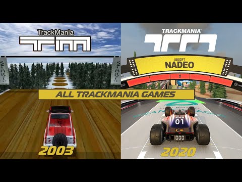 All TrackMania Games (2003 - 2020)