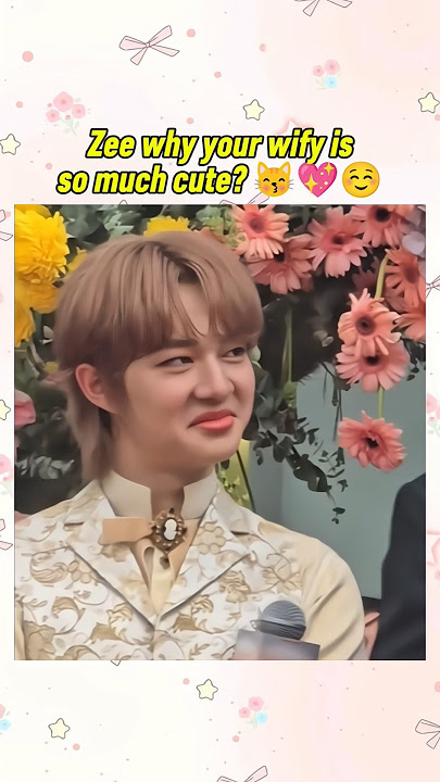 Zee why your nunew is so cute?😽💝☺️#bl #thaibl #zeenunew #thenextprince #zonzon #shorts