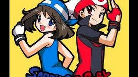 Pokemon Sapphire and Ruby Walkthrough Part 1 "TORCHIC I CHOOSE YOU!"