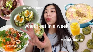what i eat in a week *asian food + realistic*