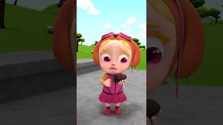Police officer helps me find my friend | Rosoo - Baby Songs #kidssong #nurseryrhymes #foryou #shorts