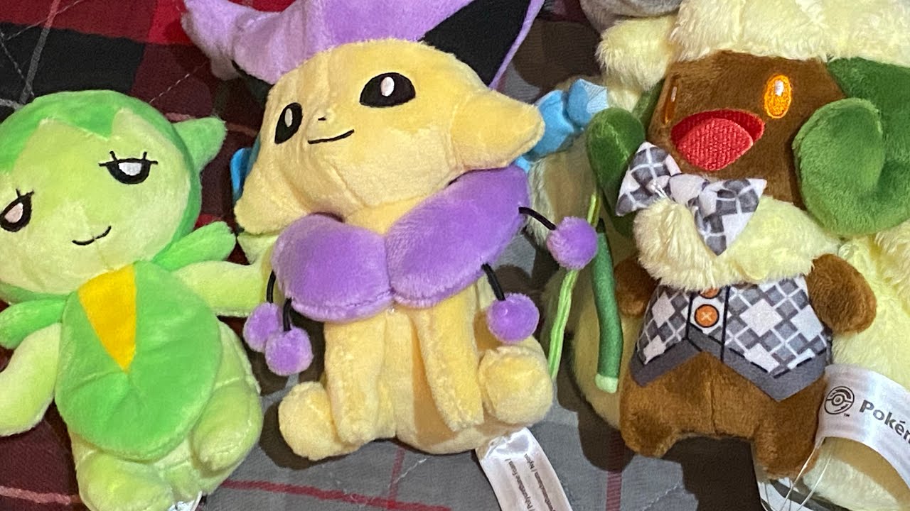 Pokemon Center Plush Unboxing/Review! | Sitting Cuties, and
