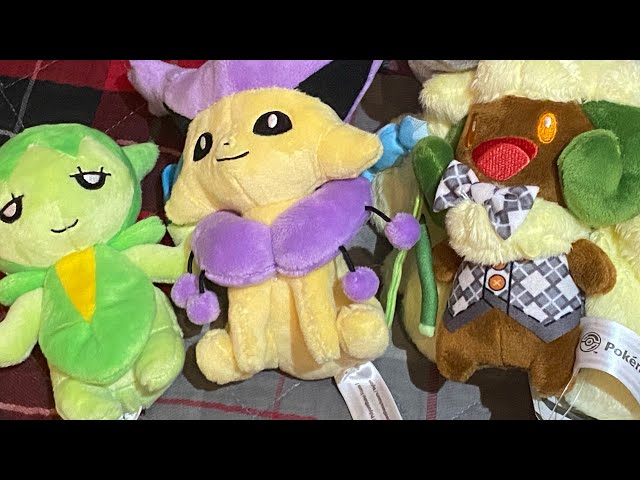 Pokemon Center Plush Unboxing/Review! | Sitting Cuties, and