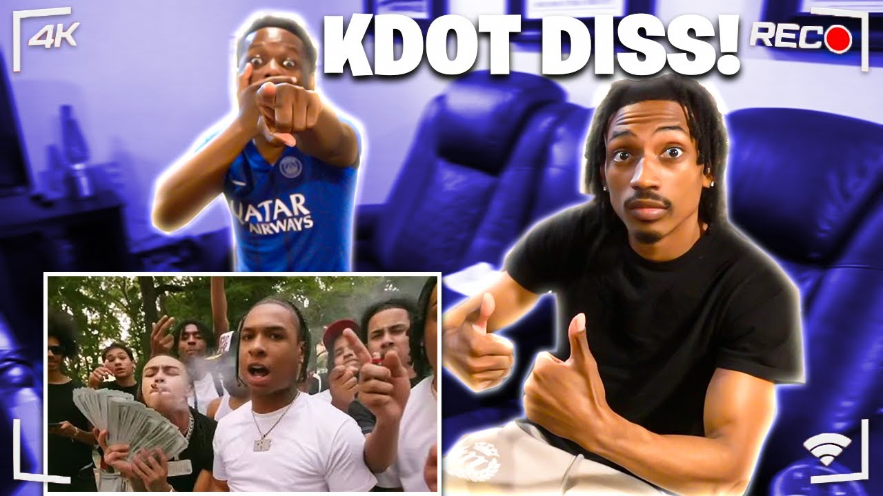 DUDEYLO - KDOT KEEPCLICKIN DISS | REACTION! 