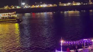 Night River Cruise In Pnom Penh. Cambodia
