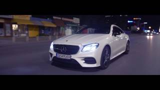 Mercedes E400 Coupe Night Glide 4K