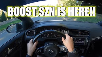 APR Stage 2 Mk7 Gti POV Fall Back Road Rips