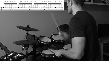 North Hollywood Drum Lessons - 32nd Note Paradiddle Fill