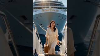 Step aboard the elegant Grand Princess. Experience classic luxury, relaxing spaces #royalexperience