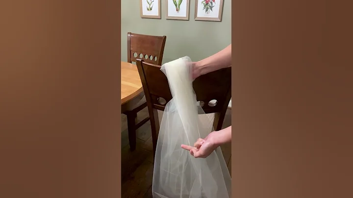 Bridal Shower Decor Ideas - Chair Sash Tutorial #shorts