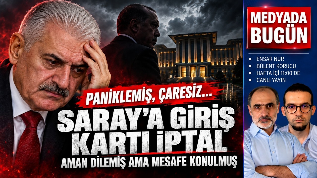 Paniklemiş, çaresiz; Saray'a giriş kartı iptal... Binali Yıldırım tavassut aramış, mesafe konulmuş