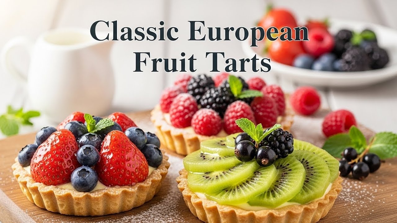 Classic European Fruit Tarts