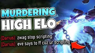 #1 XERATH WORLD EMBARRASSES MASTER ELO PLAYERS! (CALLED SCRIPTER) - League of Legends