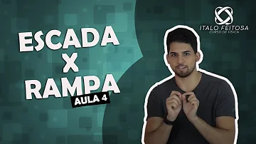 O que é melhor rampa ou escada?