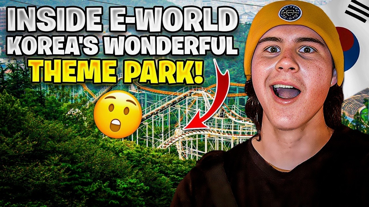 Внутри E-World: ВОСХИТИТЕЛЬНЫЙ тематический парк Кореи!