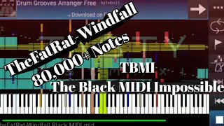 [Black MIDI] TheFatRat-Windfall Black MIDI |~80,000+ Notes By Me