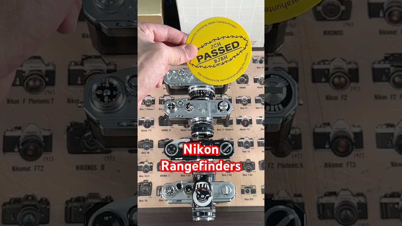 Nikon Rangefinders. #nikkor #filmphotography #filmcamera #film