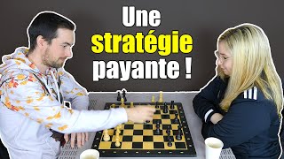 Une partie serrée face à une championne de France !