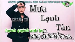 Mua lanh tan canh