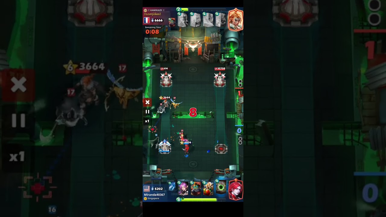 Champion strike meet World No. 5