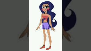 Dc Super Hero Girls Transformation - Art Hacker