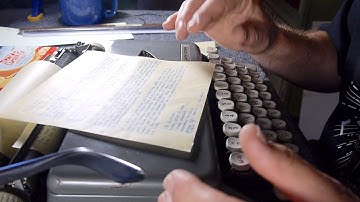 Typewriter Video Series - Episode 122: Typewriter Play