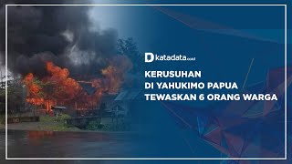 Kerusuhan di Yahukimo Papua Tewaskan 6 Orang Warga | Katadata Indonesia
