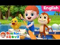 人気の英語童謡 | Row Row Row Your Boat | 0~4歳の赤ちゃんが喜ぶ歌(15分) | 子供の歌 | 知育動画 | ドミキッズ | Domi Kids