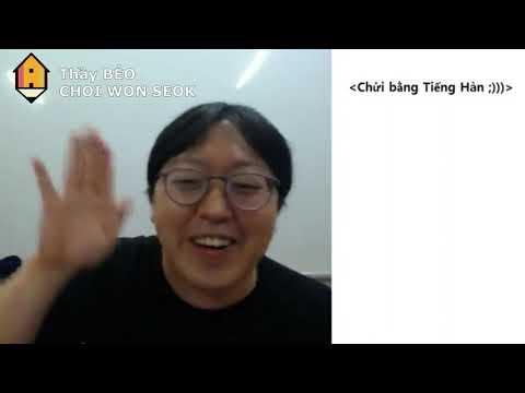 Video [Thầy Béo] Chư.ỉ tiếng Hàn như thế nào? Nghe thầy Beo... - youtube