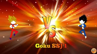 Stick Hero Super Dragon Fight - Goku SSJ1- Mod Apk Unlimited Coins #1 screenshot 2