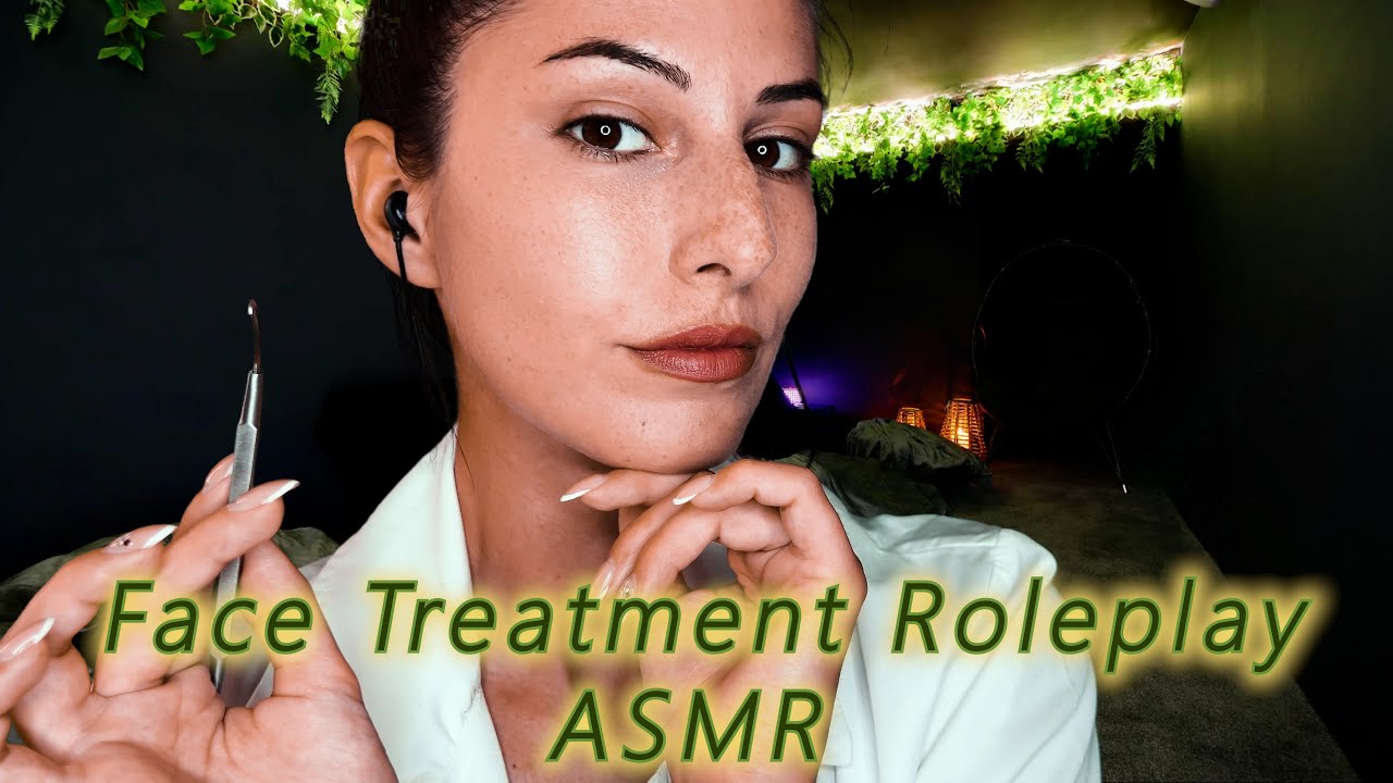 АСМР Ролева игра: Почистване на лице и Терапия💆 ASMR Face Treatments Roleplay