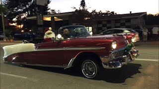Groupe Car Club Toy Drive Lowrider Cruise in Fallbrook