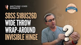 👀Watch this before you spend a fortune on concealed hinges! Soss 518US26D Wide Throw Invisible Hinge Net Worth