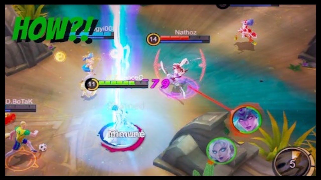 IMMUNE GOD! CHOU MONTAGE #2 Mobile Legends