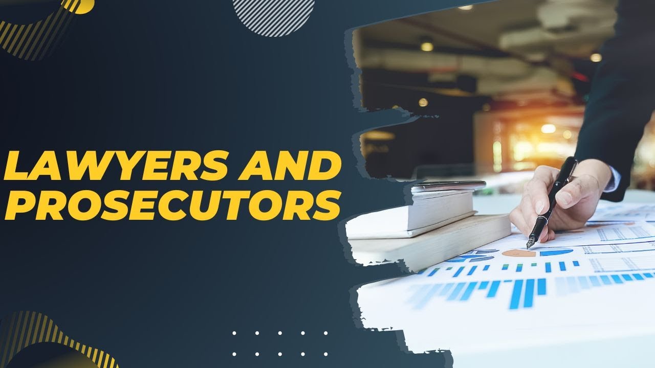 lawyers and prosecutors the role of a prosecutors difference between