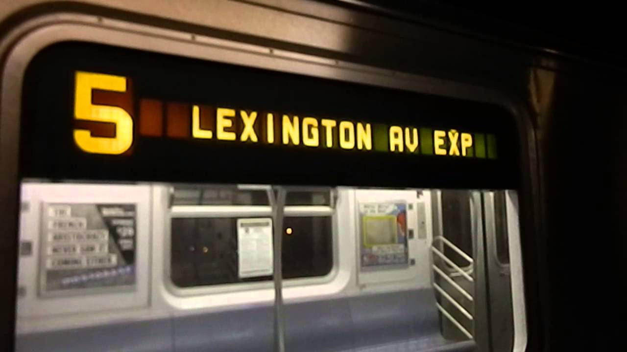 MTA New York City Subway Eastchester-Dyre Avenue Bound R142A (5) Local ...