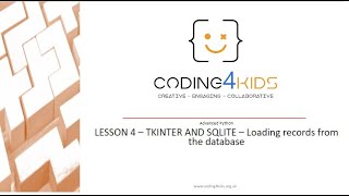 Tkinter and Sqlite - Contact List App -  Lesson 4 - Extracting data rom database