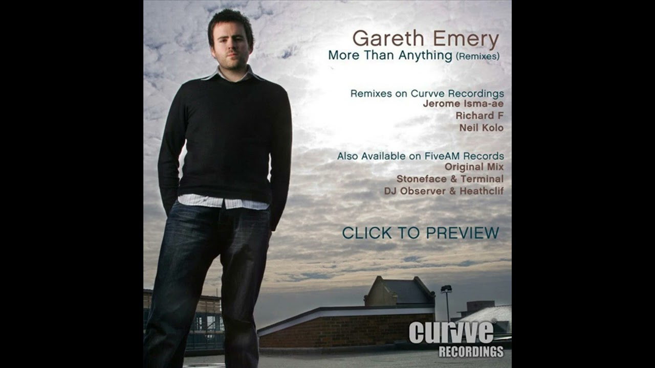 Gareth Emery - More Than Anything (Stoneface & Terminal Remix)🎵