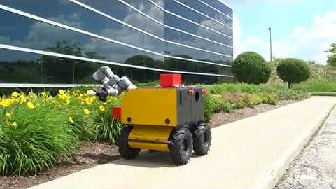 Strawberry Picking Robot Demo  | Husky UGV + UR5 Integration