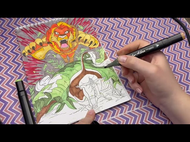 🖌️ ASMR ART THERAPY! Drawing and Coloring  Satisfying Video ✨🎨