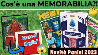 Le novità Panini 2023 - Arrivano le MEMORABILIA! 🧐 Panini Donruss Elite  Serie A (Soccer Cards) - YouTube