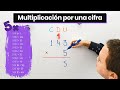 Multiplicación por una cifra sin llevar y llevando