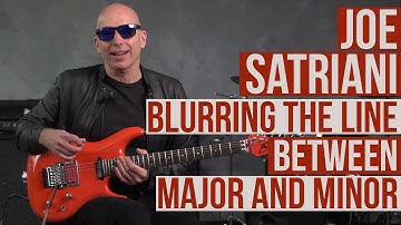 Joe Satriani Guitar Lesson - Mixing Major and Minor