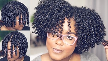How To | Flat Twist-Out On Natural Hair