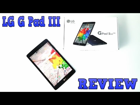 LG G PAD III 8.0 REVIEW - Snapdragon 615, 2GB Ram, 16 GB Rom