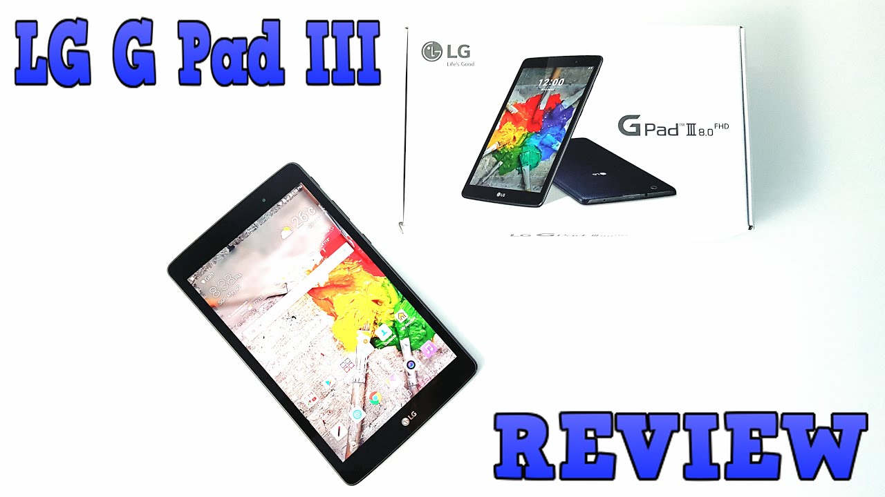 LG G PAD III 8.0 REVIEW - Snapdragon 615, 2GB Ram, 16 GB Rom - YouTube