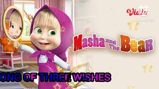 Song Of Three Wishes  Masha And The Bear  karaoke Song  Gone Fishing  S Song
