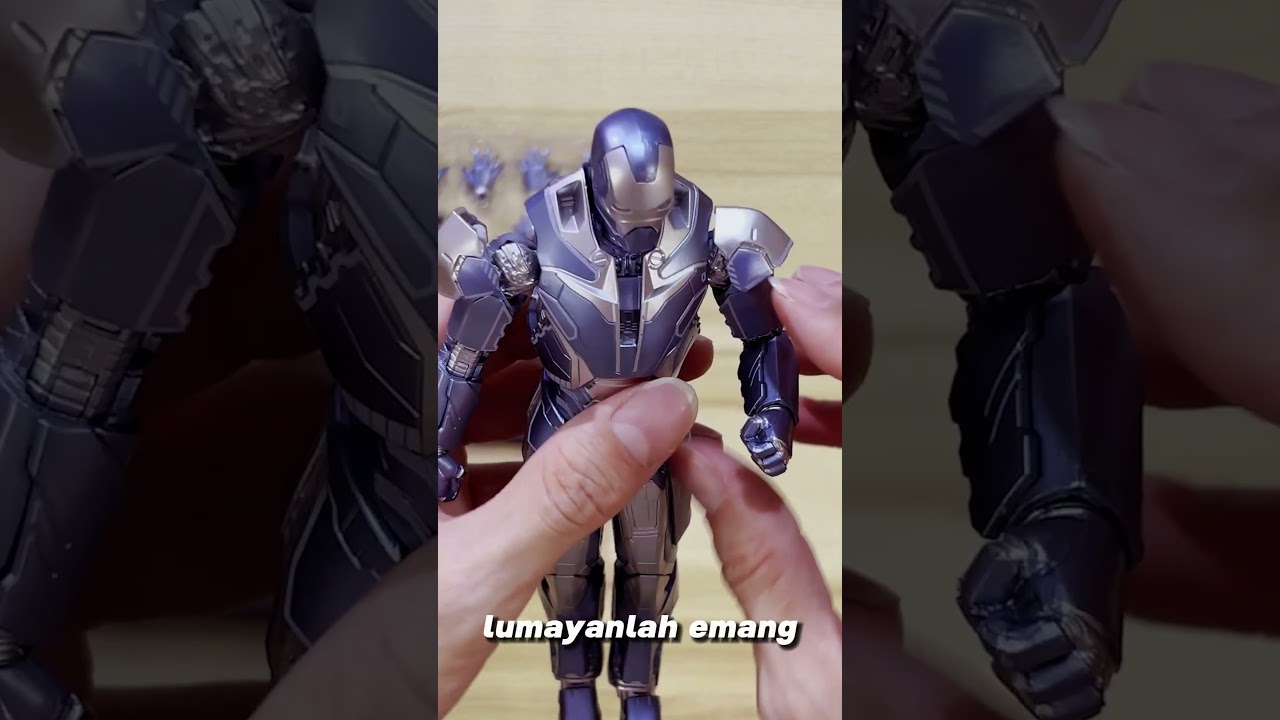 zthobbyjajan mark 40 zd toys! ah dahlah capek! #shortvideo #short #ironman