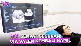 SEMPAT KEGUGURAN! Via Valen Kembali Hamil Anak Pertama - SELEB ON NEWS Part 1/2